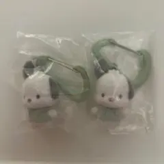 サンリオカラフルカラビナマスコットチャーム　ポチャッコ　2点セット