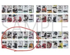ハイキュー ファンパーク 箔押しクリアカードコレクション　12枚セット
