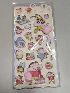 クレヨンしんちゃん おしりシール 　3D　シール ぷくぷくシール