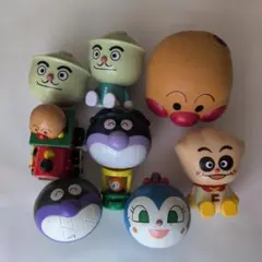 【激安】8点セットアンパンマン キャラクターフィギュア まとめ売り