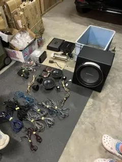ロックフォード Rockford ウーファー パンチ セット アンプ アルパイン