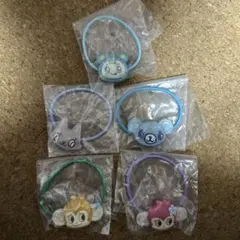 ナルミヤキャラクターズ　Twinkleゴム　5個セット