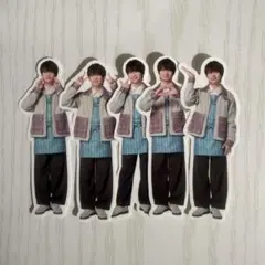 藤原丈一郎 ファミクラストア フレークシール 全5種セット