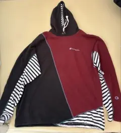 Champion パーカー バーガンディ　大きいサイズ