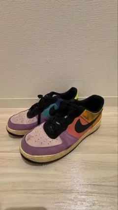 【激レア】Nike Air Force 1 マルチカラー スニーカー カラフル