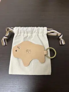 IL BISONTE レザーキーホルダー（ノベルティ）