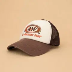 A&W ブラウンキャップ