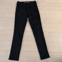 CLOSHI PREMIUM ブラック 裏起毛スキニーパンツ ウエスト58