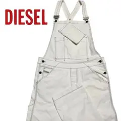 ディーゼル DIESEL オーバーオール D-FRAMU-SP 白 ストレッチのサムネイル