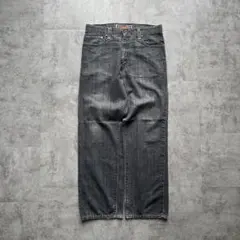 【W34 L34】00s usa levi's 先染ブラック リーバイス 569