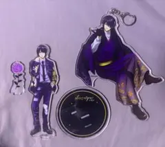 銀魂　高杉晋助　アクリルスタンド　アクリルキーホルダー　2点セット