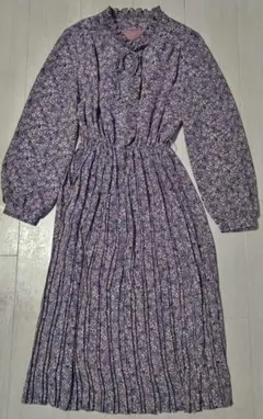 ビンテージ ワンピース レトロ 花柄