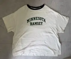 【訳あり】AMERICAN HOLIC レディースTシャツ Mサイズ　ホワイトのサムネイル