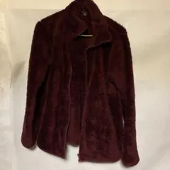 モコモコ　ファーリーフリースフルジップジャケット　XL