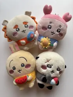 【新品】ちいかわ　エニマイくじ　ぬいぐるみ4体セット