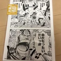ONE PIECE ALL PAGES コビー　おまけ付き
