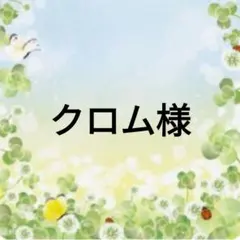 クロム様確認用 - メルカリ