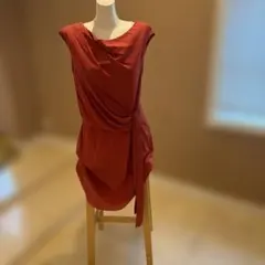 ダイアンフォンファステンバーグ】ドレープ使いワンピース☆