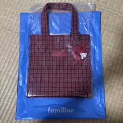 新品未開封】ファミリア familiar ノベルティ メッシュバッグ - メルカリ