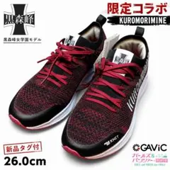 【新品タグ付】【希少】GAViC 黒森峰学園 スニーカー 26cm ガルパンのサムネイル