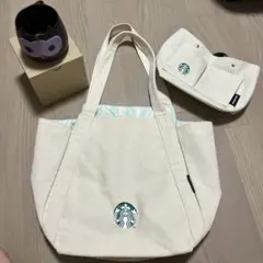スターバックス 2025年福袋トートバッグ バッグインバッグ　マグカップ