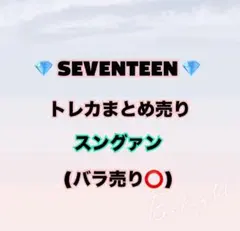 【即購入❌】SEVENTEEN スングァン トレカ まとめ売り