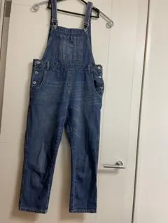 レトロガール デニムサロペット オーバーオール ジーンズ S.size
