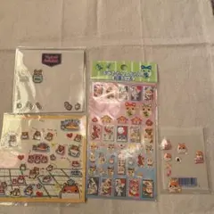 平成レトロ　ハムスターシールセット