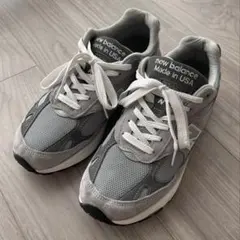 【美品】newbalance ニューバランス MR993GL グレー 27センチ