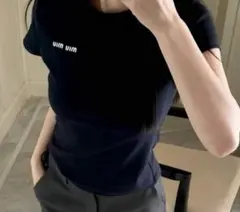 SHEIN 半袖 Tシャツ 黒 ブラック 539661833