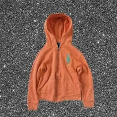 00s ラルフローレン ジップパーカー ビックポーニー xxs y2k 平成