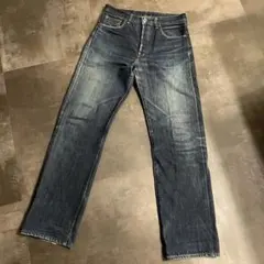 90s Levi's 702XX ワイドストレート デニム 濃紺 w32