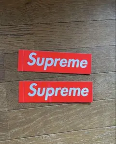 supreme シュプリーム　ステッカー　2枚