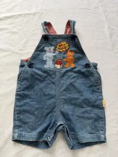 MIKIHOUSE レトロ デニム オーバーオール ショートオール 90 - メルカリ