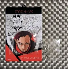 僕のヒーローアカデミア ヒロアカ 缶バッジ&特製ホルダー エンデヴァー