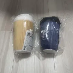 Happyくじ セブンイレブン B賞 セブンカフェぬいぐるみチャーム　2種