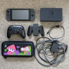 Nintendo Switch 本体 プロコントローラー、ケース付き
