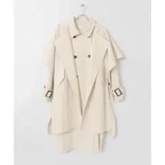 【新品・未使用】KBF / ケービーエフ 3WAY スプリングコート&ジレ