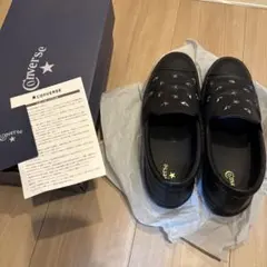 【美品】コンバース　オールスター クップ スターズスリップオンスニーカー