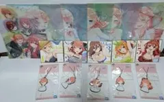 五等分の花嫁 映画 入場特典 色紙 一番くじ セット