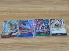 ワンピース カードゲーム 4枚セット 蒼海の七傑 プレイ用