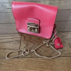 【美品】FURLA メトロポリス　ミニバック