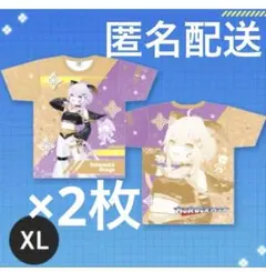 ホロライブ ロックマン Tシャツ 白上フブキ 猫又おかゆ 大神ミオ 戌神