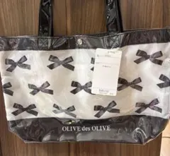 OLIVE des OLIVE プールバッグ　ビニールバッグ