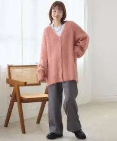 【retro gallery】unisex 起毛Bigカーデ
