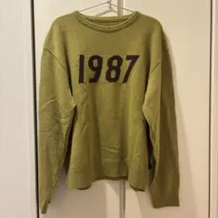 Mmlg メンズ ニット セーター 1987 グリーン Mサイズ