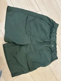 UNIQLO キッズ ハーフパンツ 130 グリーン　水陸両用