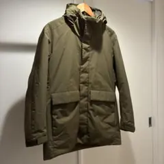 ユニクロ ハイブリッドダウンパーカ グリーン 2019年 Sサイズ 美品