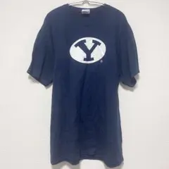 ポートアンドカンパニー Tシャツ クルーネック 半袖 プリント 4L 紺 綿