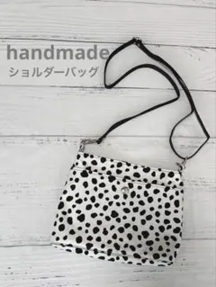 ハンドメイド ショルダーバッグ ダルメシアン柄